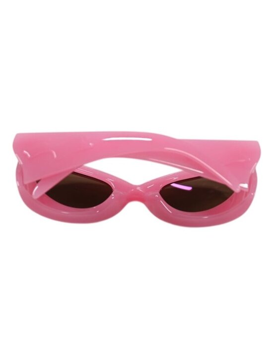 SKYLRK Upside Down Bio-Nylon Sunglasses in Gum